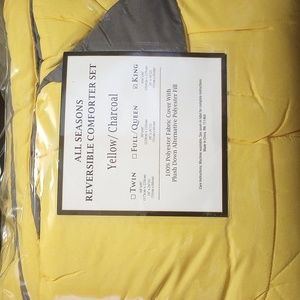 King size comforter set reversible